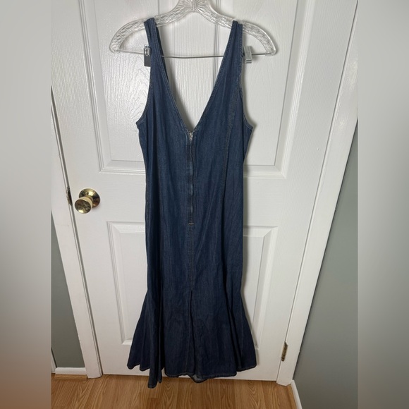 Reformation Serafina Denim Midi Dress - Picture 4 of 7